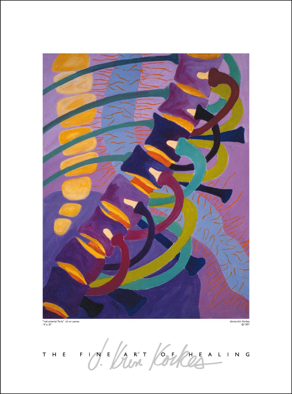 Instrumental Parts 18" x 24" Xray Gifts